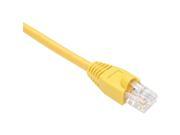 CAT6 GIGABIT ETHERNET PATCH CABLE UTP YELLOW SNAGLESS 3FT