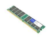 AddOn Dell 311 1325 Compatible 512MB DDR 266MHz Unbuffered Dual Rank 2.5V 184 pin CL2.5 UDIMM