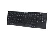 Gear Head 2.4 GHz Wireless Touch Touchpad Keyboard Wireless Connectivity RF USB Interface 96 KeyTouchPad Multimedia Hot Key s QWERTY Keys Layout