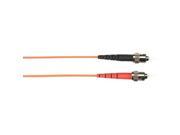 Black Box 20 m ST LC 62.5 Micron Multimode PVC Orange Fiber Optic Cable