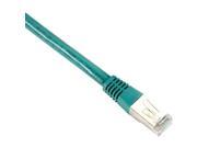 Black Box Cat6 400 MHz Shielded Solid Backbone Cable FTP PVC Green 6 ft. 1.8 m
