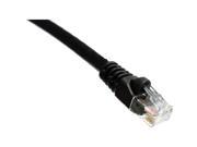 Axiom AXG92587 Patch Cable Rj 45 M To Rj 45 M 14 Ft Utp Cat 5E Molded Snagless Stranded Black