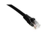 Axiom AXG96494 Patch Cable Rj 45 M To Rj 45 M 4 Ft Utp Cat 5E Molded Snagless Stranded Black