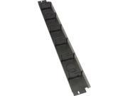 C2G 42U Side Channel Cover for 750mm 29.53in Wide Server Cabinets
