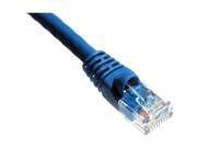 Axiom C5EMB B4 AX Patch Cable Rj 45 M To Rj 45 M 4 Ft Utp Cat 5E Molded Snagless Stranded Blue