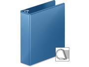 Heavy Duty D Ring View Binder w Extra Durable Hinge 2 Cap PC Blue