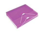 Samsill DUO 2 in 1 Organizer Binder Expanding File Orchid