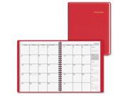 Monthly Planner 12 Mths Jan Dec 2PPM 6 7 8 x8 3 4 Red