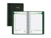 Daily Planner Telephone Address Section 8 x5 Green