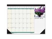 House of Doolittle EarthScapes Flowers 18 1 2 Desk Pad