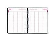 Daily Planner for Four People 1PPD Jan Dec 8 1 2 x11 BK