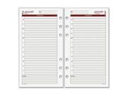 Daily Planner Refills 6 Hole Punched 2PPD 6 3 4 x3 3 4 WE