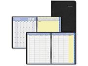 QuickNotes Weekly Monthly Appointment Book 8 1 4 x 10 7 8 Black 2017