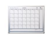 30 Day Planner with Aluminum Frame Wet Erase 24 x 36