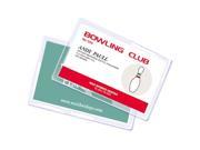 Royal Sovereign Credit Card Size 2 x 3 5mil Thermal Laminating Pouches 100 pk