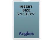 Anglers Self stick Crystal Clear Poly Envelopes