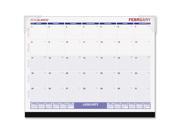 Desk Pad Calendar Blocks 12 Month Jan Dec 22 x17