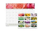 Floral Panoramic Desk Pad 22 x 17 Floral 2017