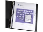 C Line Super Capacity Sheet Protector with Tuck in Flap