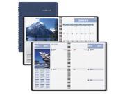 Scenic Weekly Monthly Planner 8 1 4 x 10 7 8 Blue 2017
