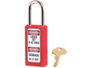 Master Lock 411RED 411 Thermoplastic Safety Padlock