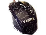 Viotek Mouse VT MS S 10 Lightning 7 Button 2400 dpi Optical Gaming Mouse Retail