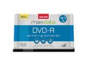 Maxell DVD Recordable Media DVD R 16x 4.70 GB 50 Pack Spindle