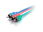 C2G 25ft CMG Rated Component Video Cable With Low Profile Connectors