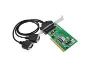 Siig Io Card Jj p20211 s7 Dual Profile Cyberserial Pci 2port Rs232 Serial