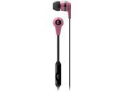 Skull Candy Inkd 2.0 In Earbud With Inline Mic Pink Black