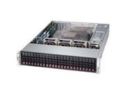 Supermicro SuperServer 2027R AR24NV Barebone System 2U Rack mountable Intel C602 Chipset Socket R LGA 2011 2 x Processor Support Black