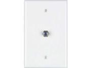 Datacomm Electronics 32 2024 la 2.4 Ghz Coax Wall Plate light Almond