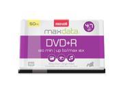 Maxell DVD Recordable Media DVD R 16x 4.70 GB 50 Pack Spindle
