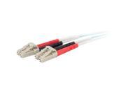 C2G 01000 4M Lc Lc 40 100Gb 50 125 Om4 Duplex Multimode Pvc Fiber Optic Cable Aqua Fiber Optic For Network Device Lc Male Lc Male 40 100Gb 50 125