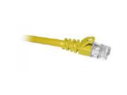 ClearLinks C5E YW 14 M ClearLinks 14FT Cat5E 350MHZ Yellow Molded Snagless Patch Cable Category 5E for Network Device 14ft 1 x RJ 45 Male Network 1 x RJ