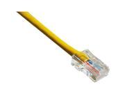 Axiom 100FT CAT5E 350mhz Patch Cable Non Booted Yellow