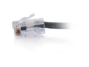 C2g C2g 20ft Cat6 Non booted Network Patch Cable plenum rated Black