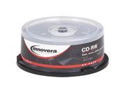 Cd Rw Discs 700mb 80min 12x Spindle Silver 25 pack