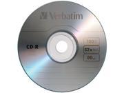 Verbatim CD Rewritable Media CD RW 4x 700 MB 1 Pack Slim Jewel Case