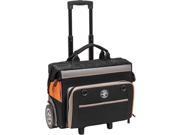 Klein Tools 55452RTB Klein Tools Tradesman Pro Carrying Case Roller for Tools Metal Frame 600D Ballistic Weave Handle 14 Height x 19 Width x 12.5 D