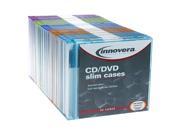 Innovera 85850 Thin Line CD DVD Storage Case