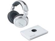 Compucessory CCS59226 Wireless Headphone 2.4GHz Mute Feature Volume Control GY BK