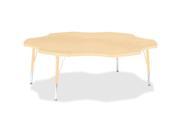 Berries Toddler Maple Laminate Six leaf Table