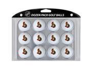 Team Golf 14903 2 3 4 Ottawa Senators Dozen with Full Color Durable Imprint