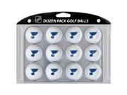 Team Golf 15403 2 3 4 St. Louis Blues Dozen