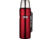 Stainless King Vacuum Insulated 1.2 L Cranberry Beverage Bottle