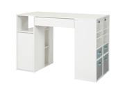 South Shore Crea Counter Height Craft Table with Storage