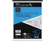 Mead Academie Translucent Tracing Paper Pad