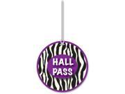 Ashley Zebra Design Hall Pass