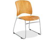 Safco Reve Plastic Wood Back Guest Chair